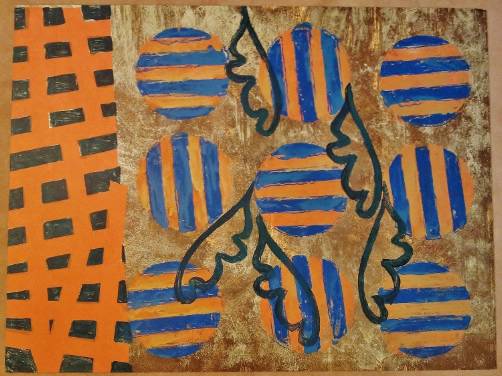 Stephen Buckley art `Les Flons Flons`, screenprint, 1981, English